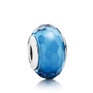 Pandora Murano glass blue charm